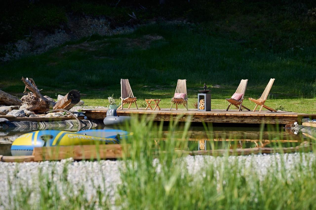 Holiday Chalet "Alpine Dreams" With Private Wellness Solčava Exteriör bild