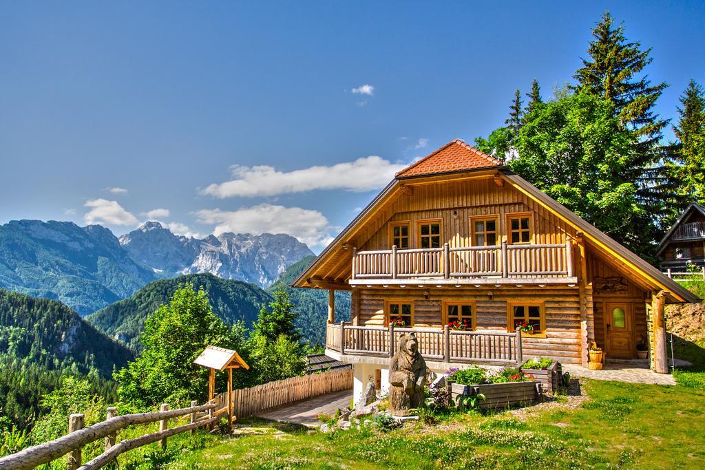 Holiday Chalet "Alpine Dreams" With Private Wellness Solčava Exteriör bild